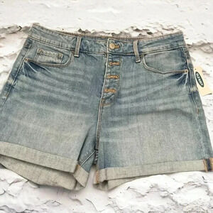 NWT old navy high rise secret slim pockets shorts  8